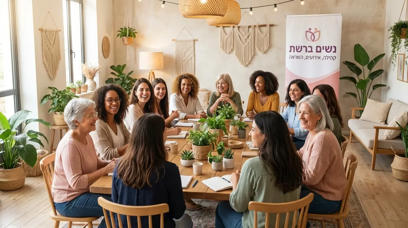 נשים ברשת - קהילה תומכת של נשים באירוע קהילתי